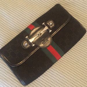 NOT authentic fashion clutch